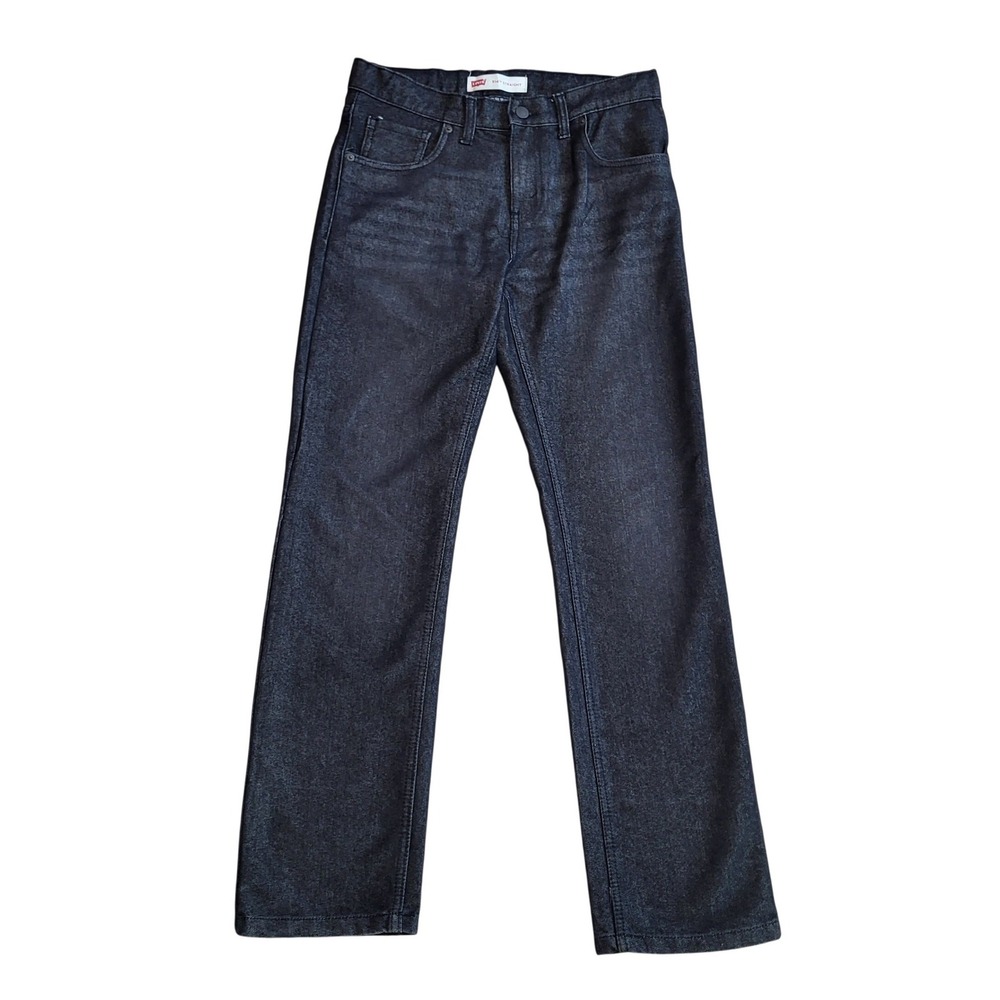 Levis‎ 514 Straight Leg Jeans Boys 18 Reg W29 L31 Dark Wash Black Denim  Pants